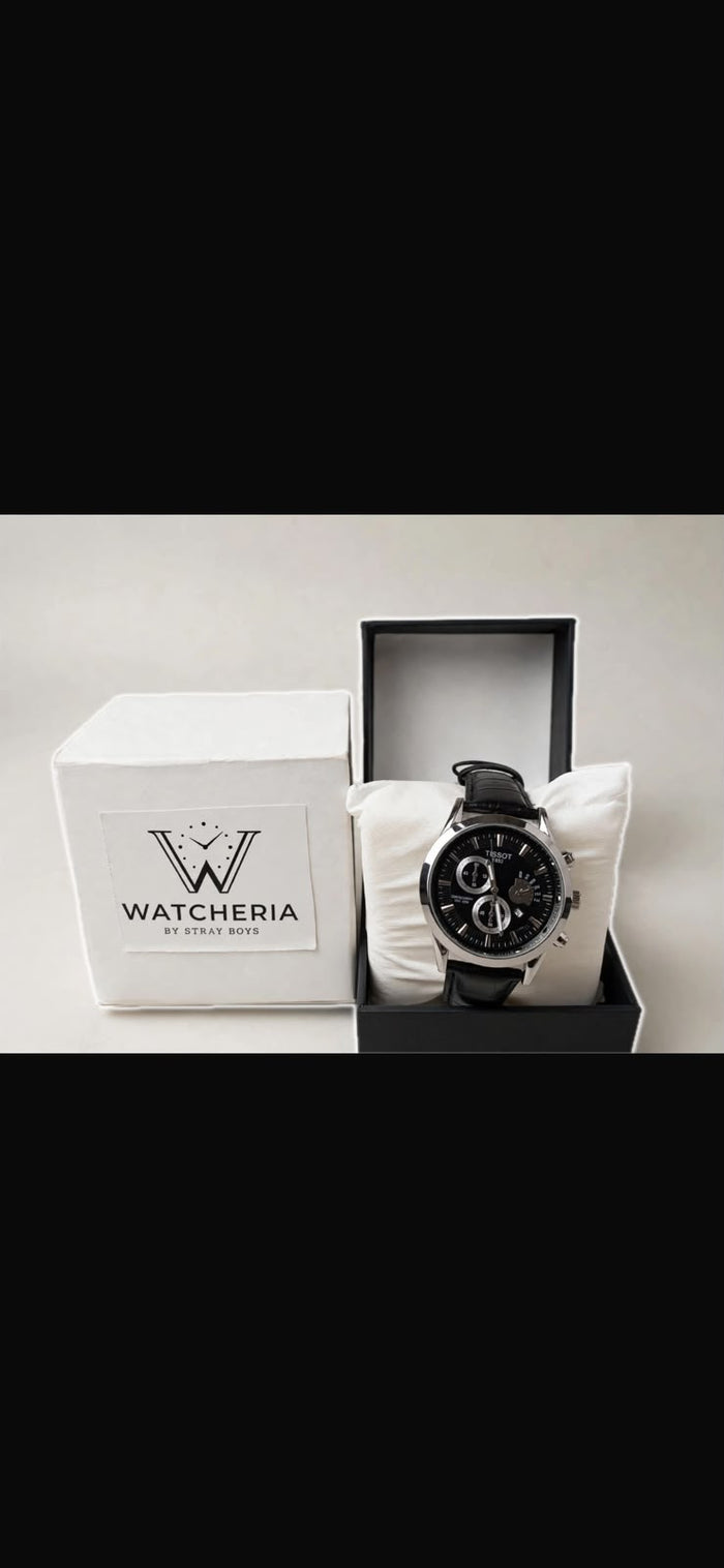 “Watcheria Black Edition Chronograph”